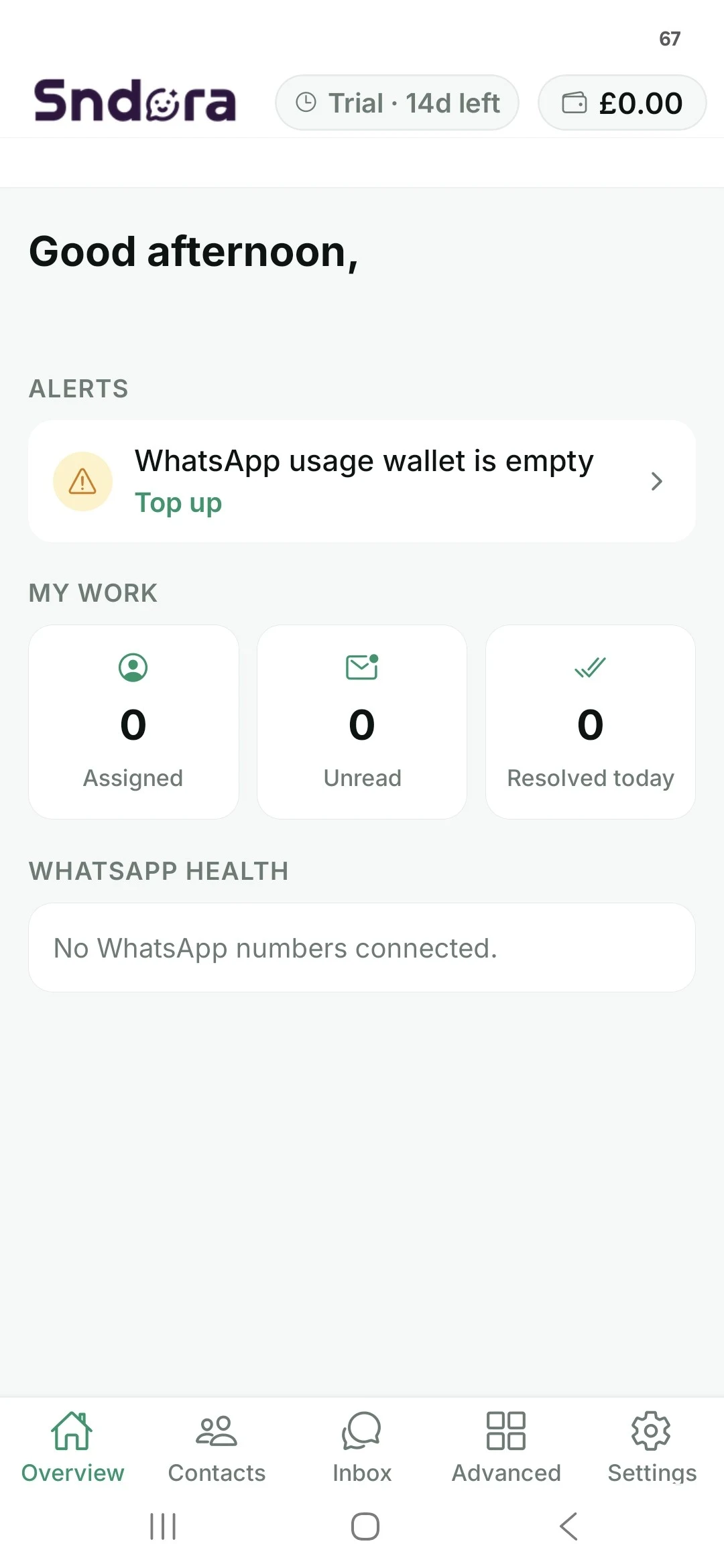 Sndora screenshot